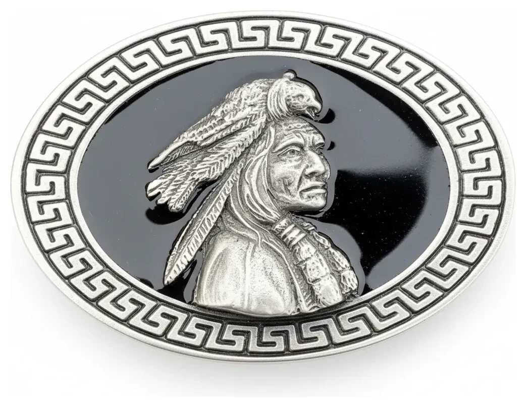 3-D Indian Bust