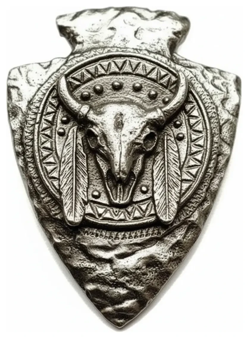 Arrow with Skull