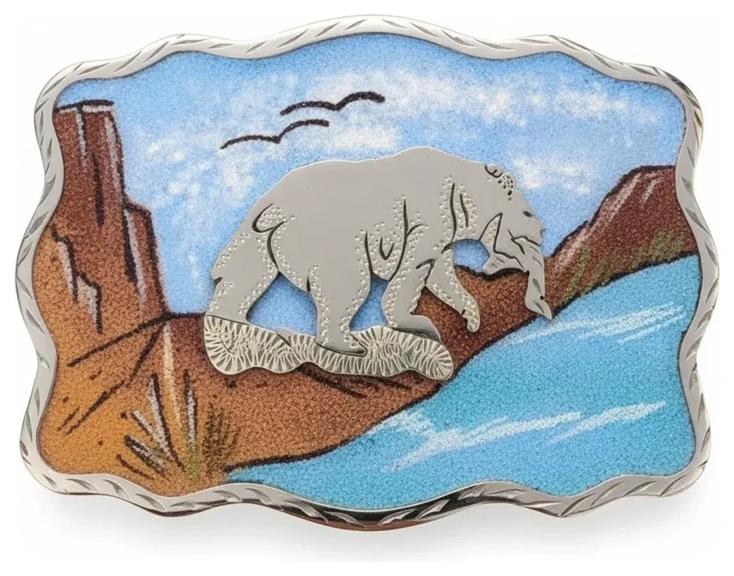 Bear Sandpainted