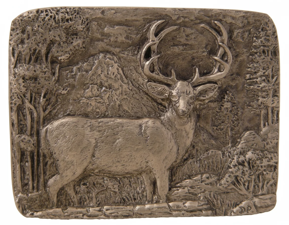 Deer Buck Buckle