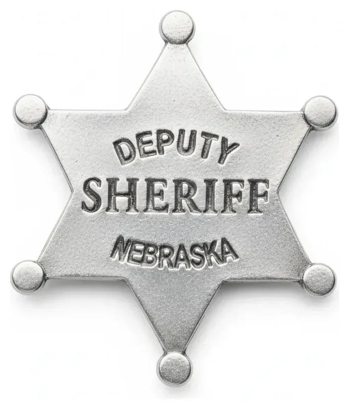 Deputy Sheriff Nebraska Lapel Pin