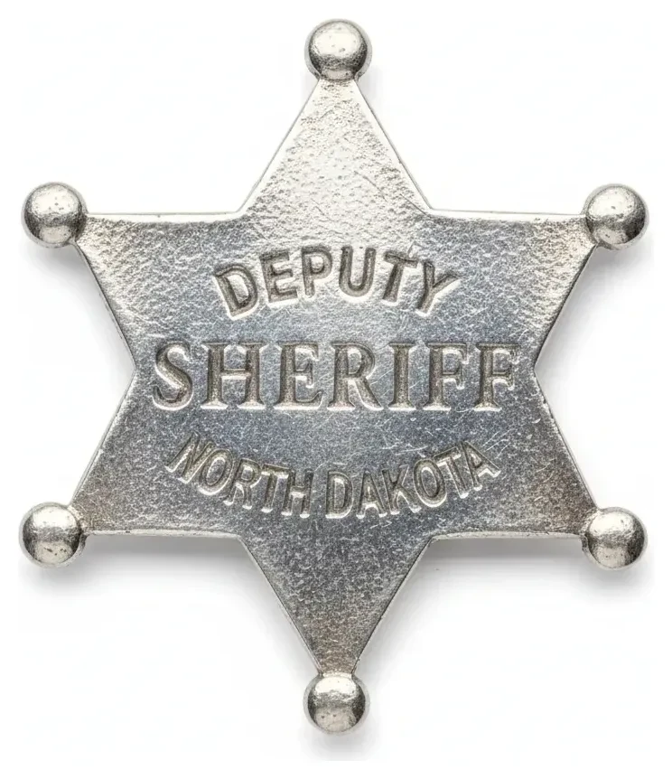 Deputy Sheriff North Dakota Lapel Pin