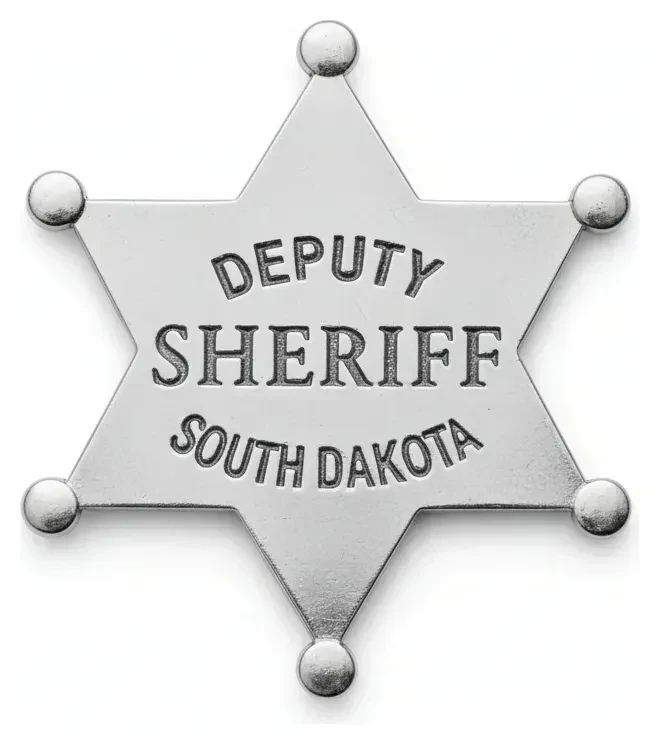 Deputy Sheriff South Dakota Lapel Pin