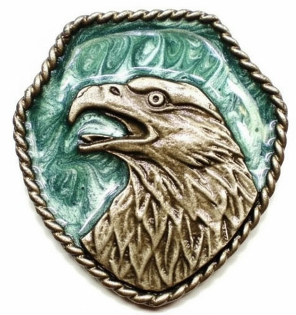 Eagle head in Shield