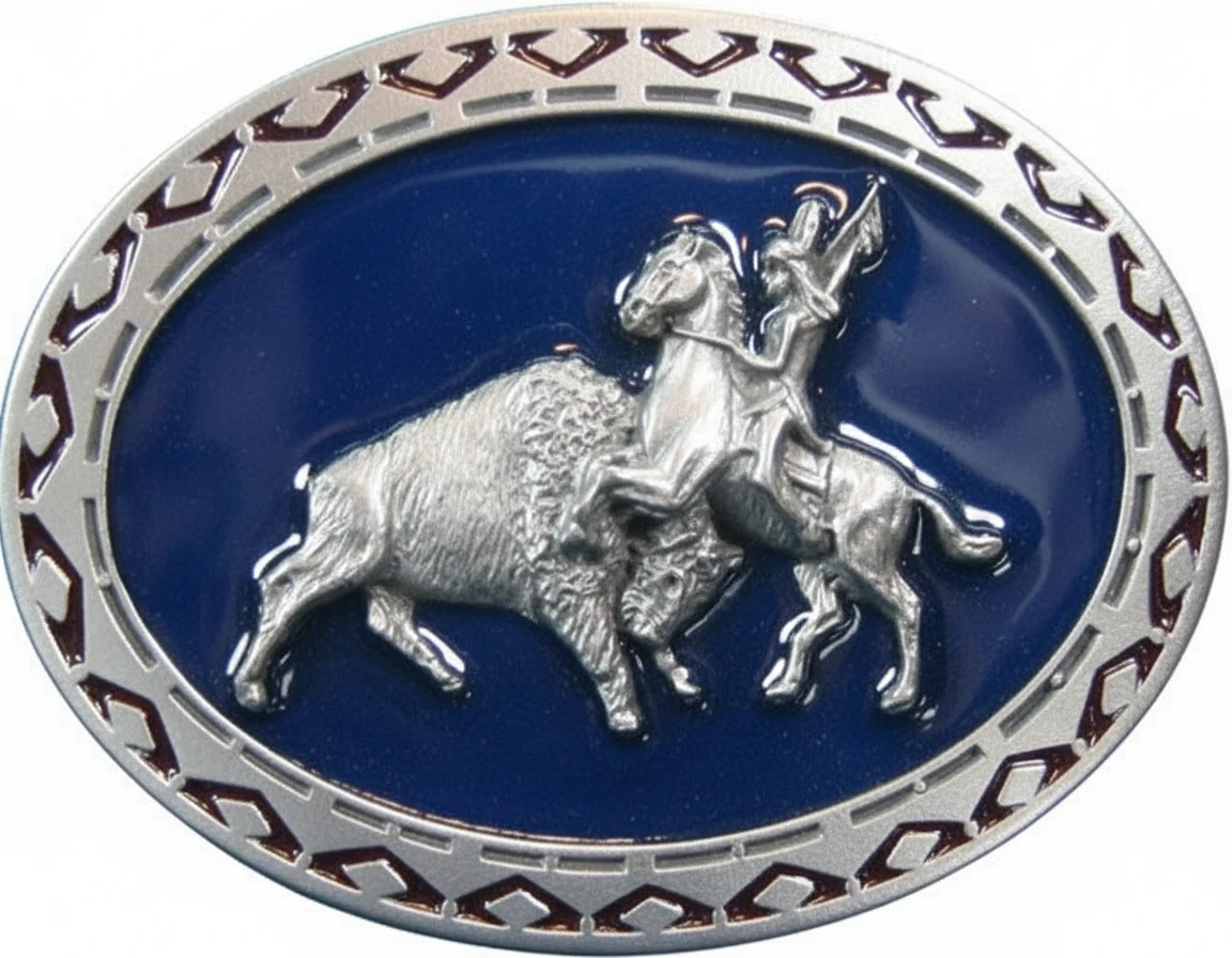 Indian and Buffalo