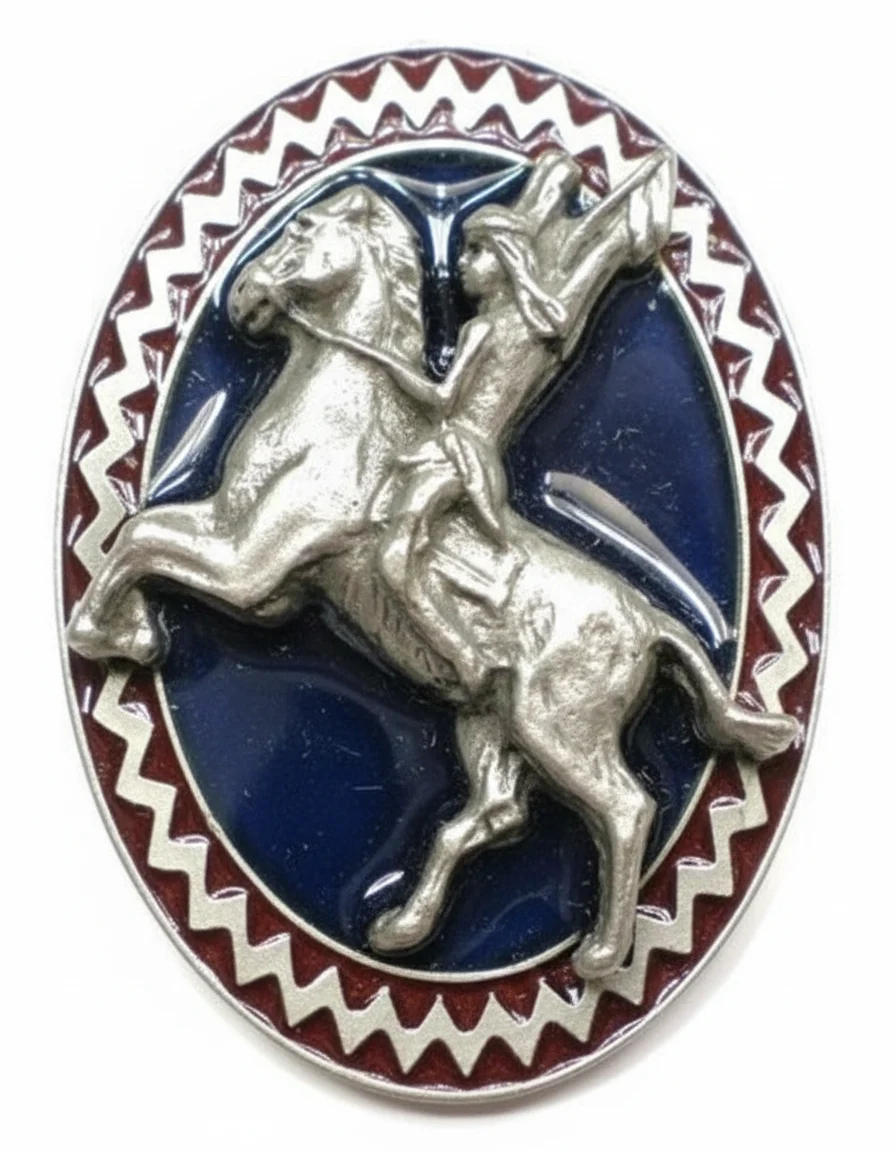 Indian and Horse