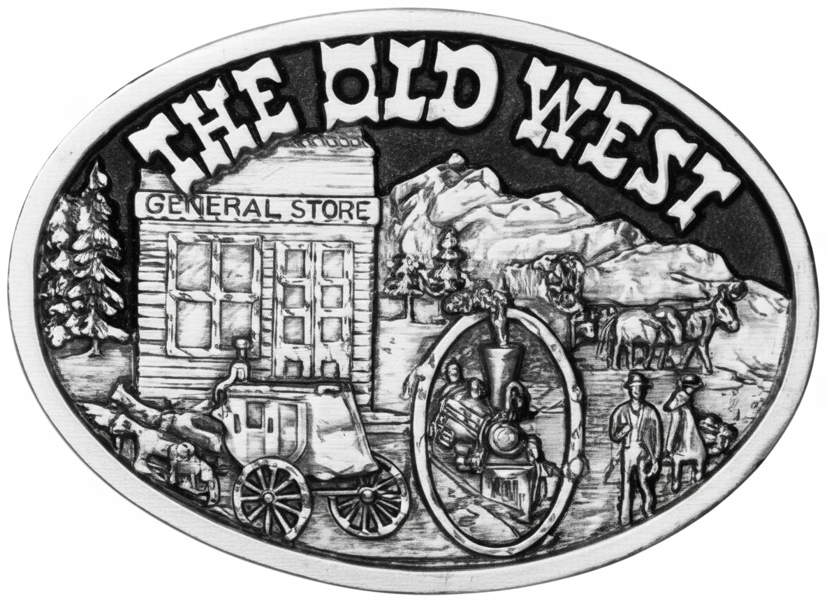 Old West Scene