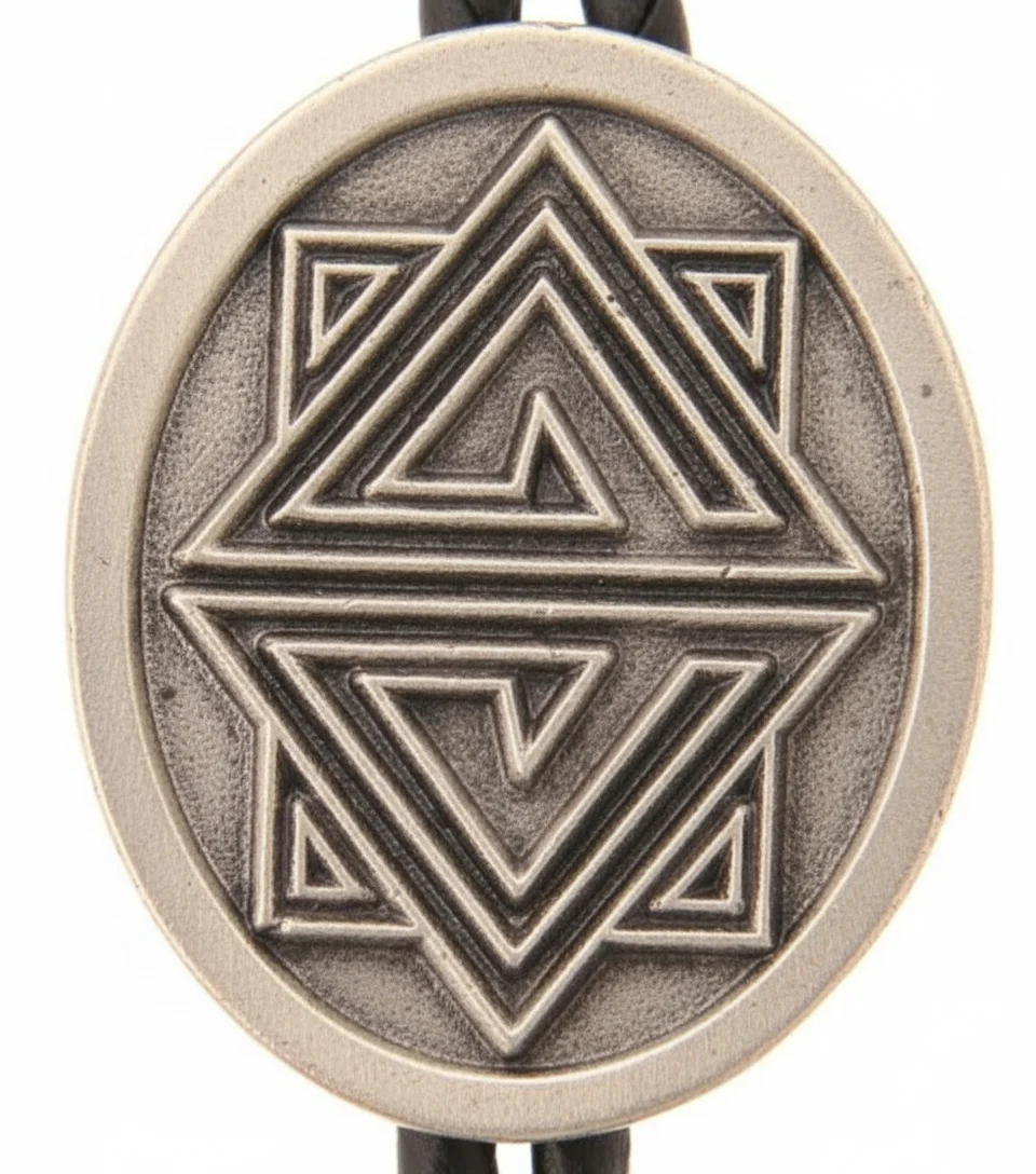 Oval with Triangles