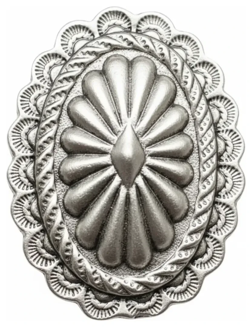 Oval Concho
