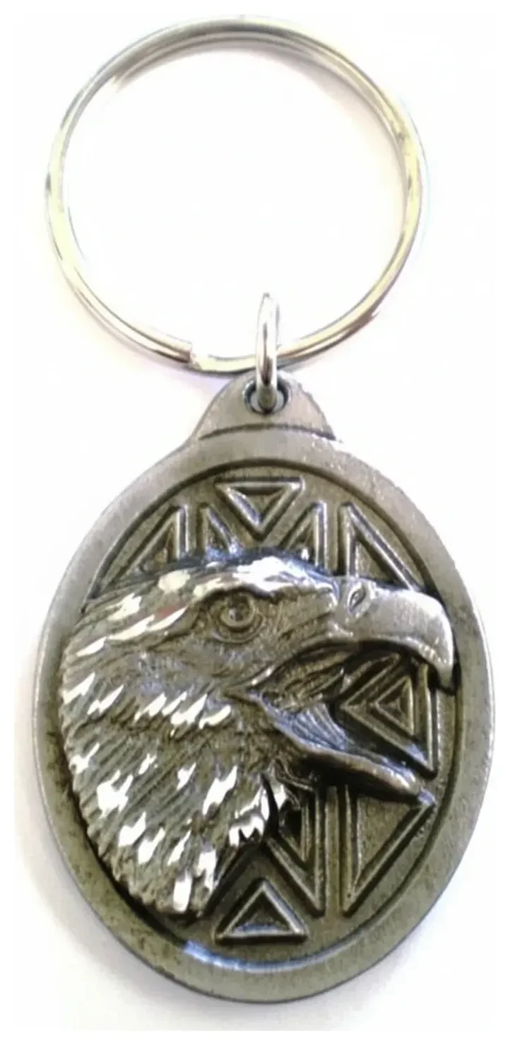 Oval Eagle Head