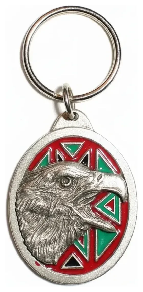 Oval Eagle Head