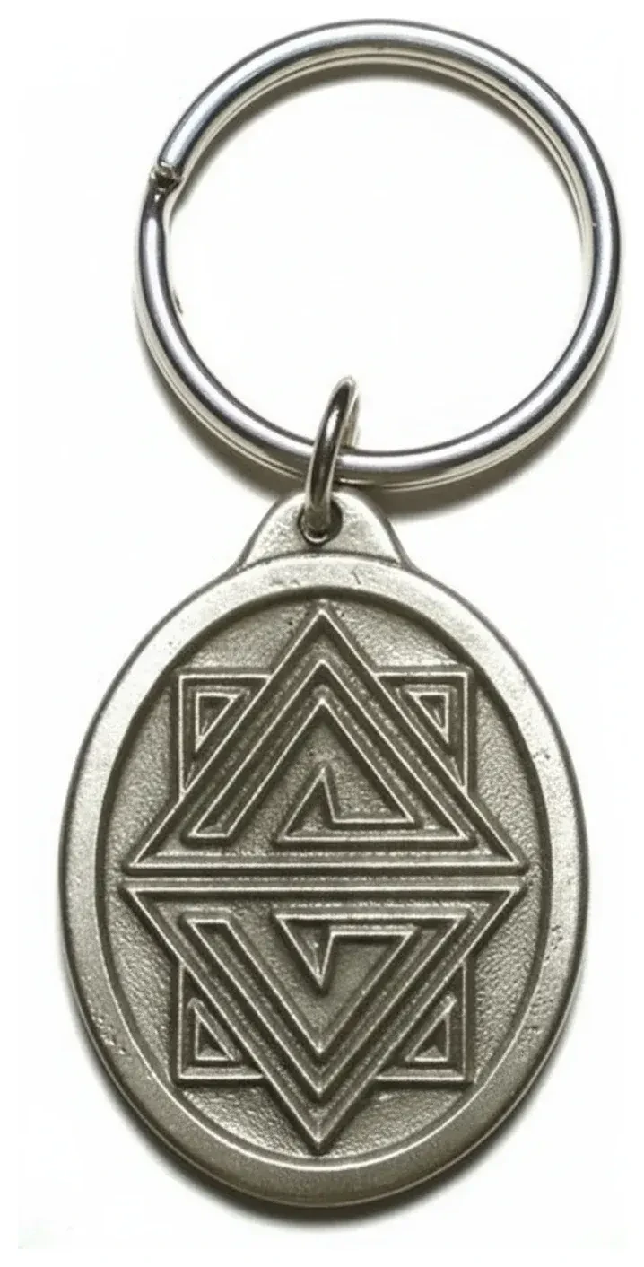 Oval with Triangles