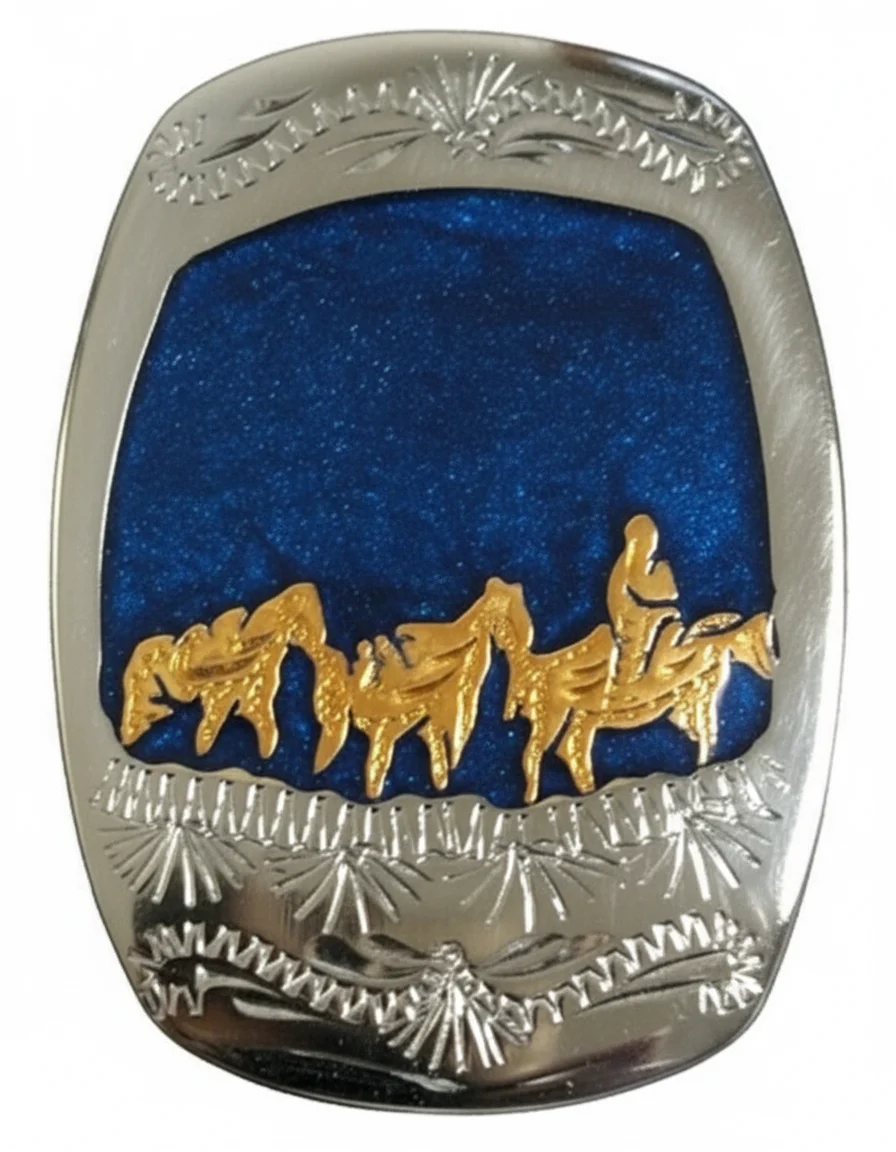 Pack Horses & Rider