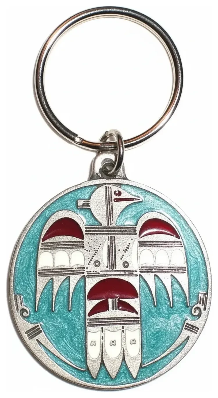 Round Hopi Thunderbird