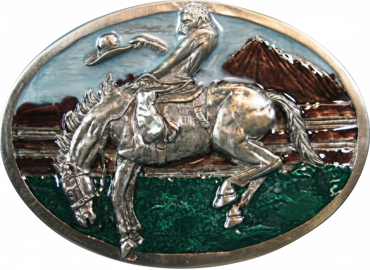 Saddlebronc Scene