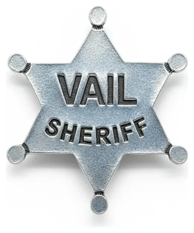 Sheriff VAIL Lapel Pin