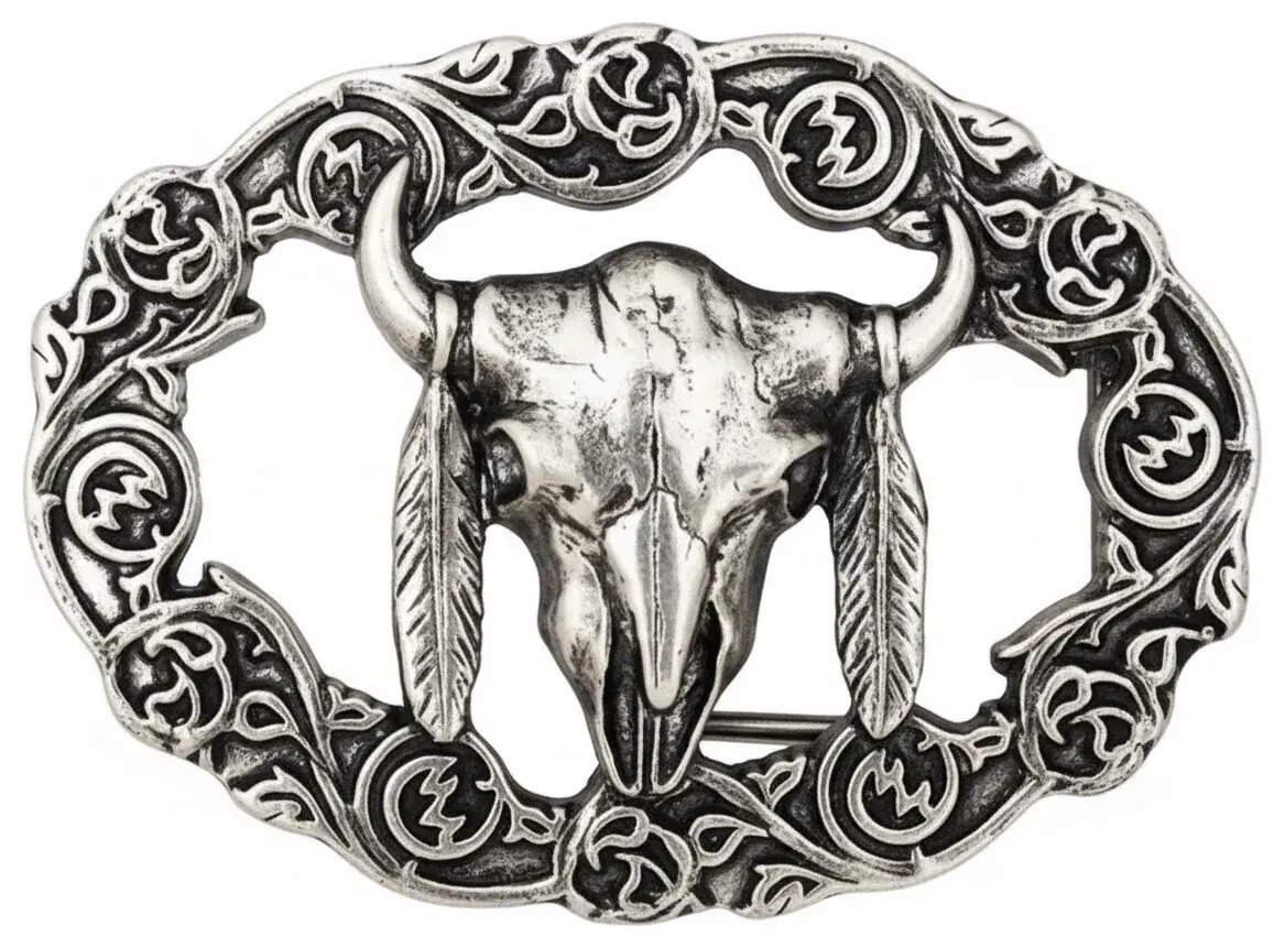 Skull and Feathers Cut out
