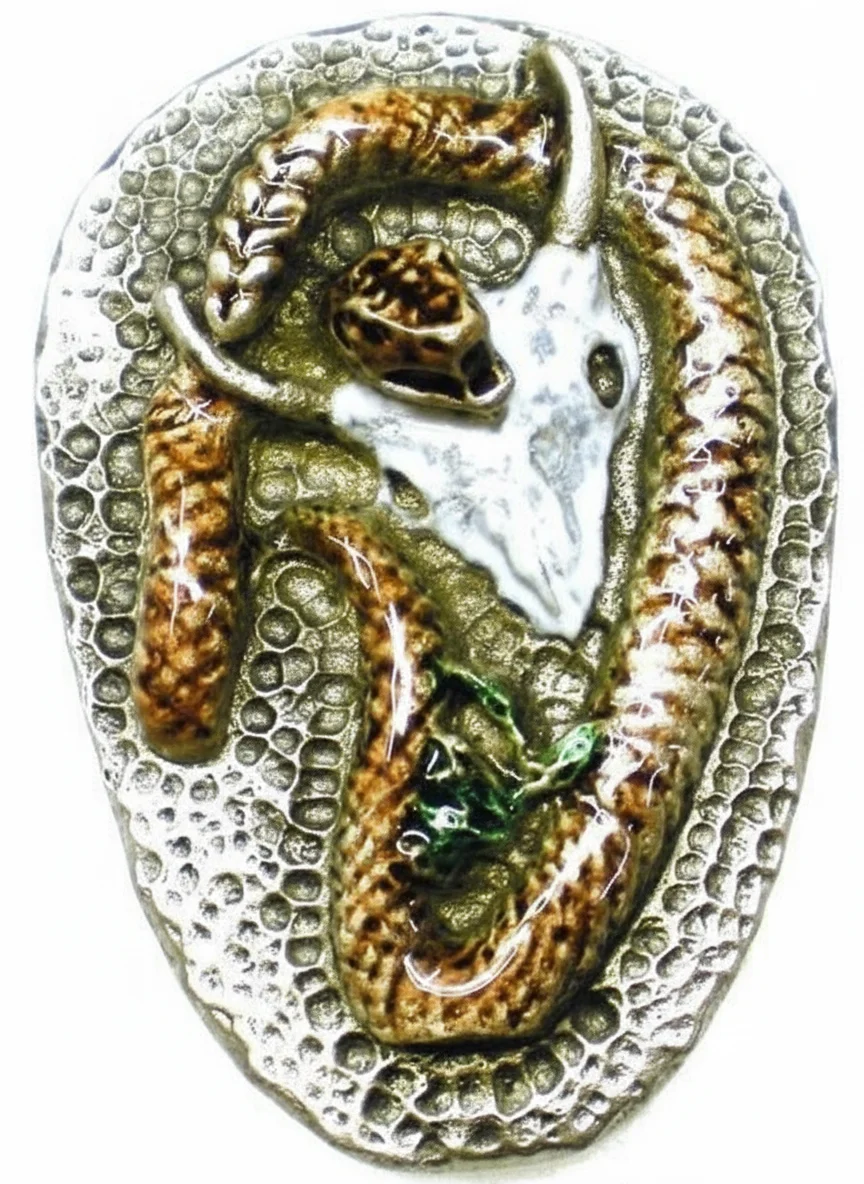Snake and Skull
