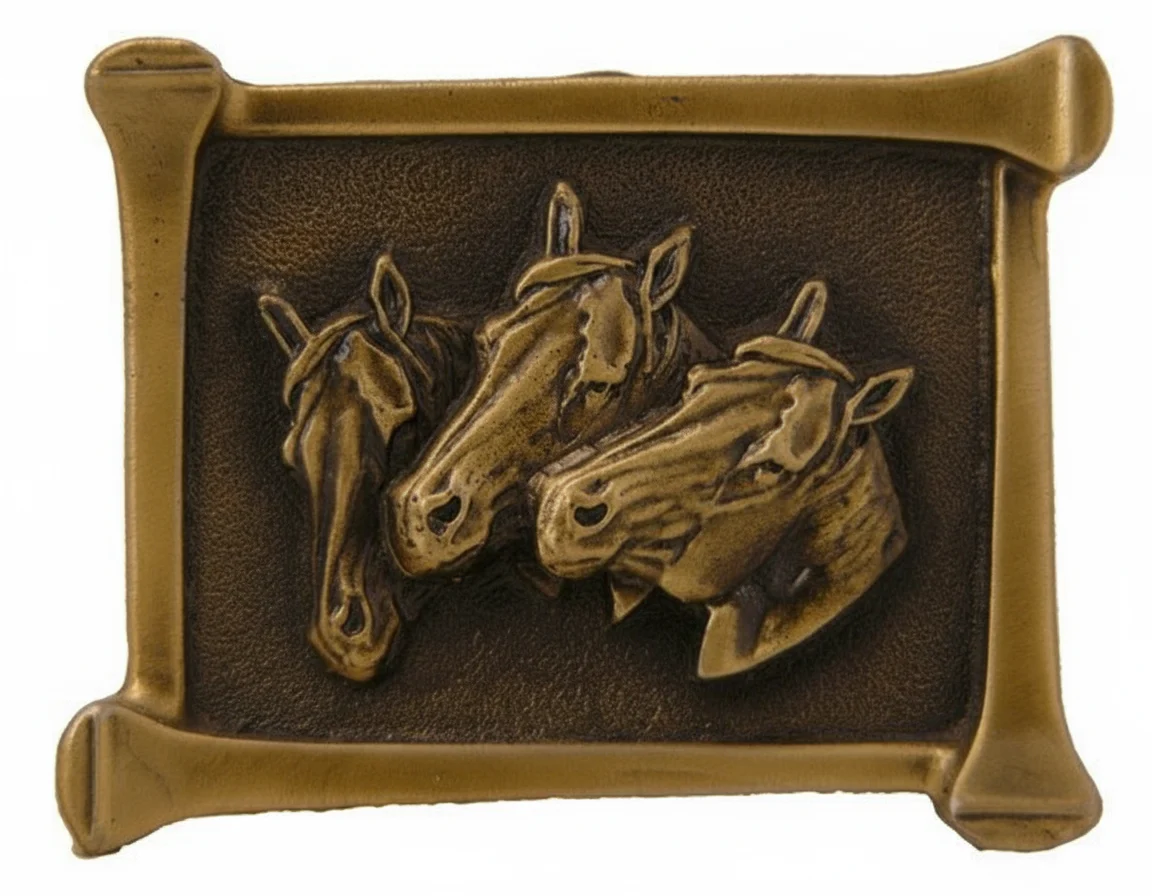 Three Horse heads