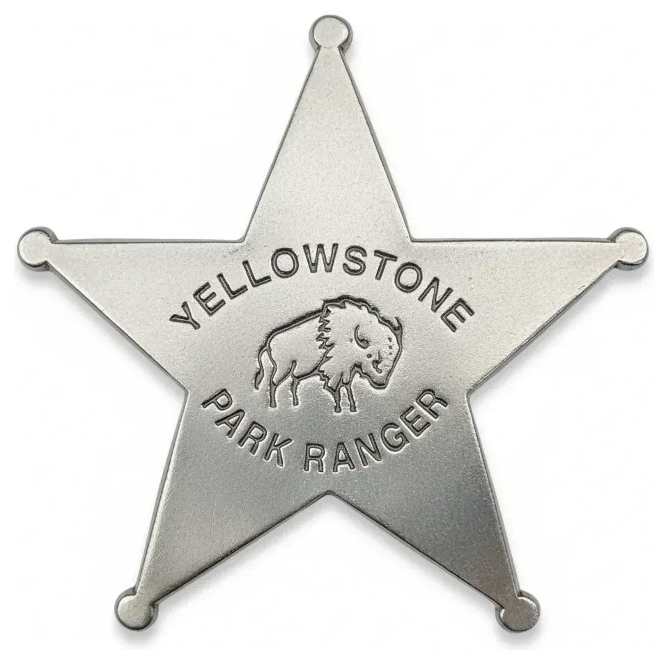 Yellowstone Park Ranger Buffalo